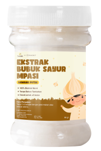 ekstrak bubuk sayur mockup-bawang putih