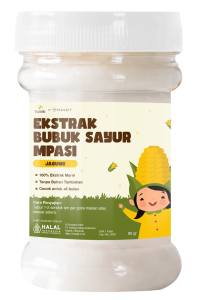 ekstrak bubuk sayur mockup-jagung